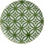 Porland Morocco DS1 6 Adet Yeşil 24 cm Düz Tabak