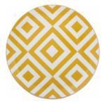 Porland Morocco DS4 6 Adet 17 cm Sarı Düz Tabak