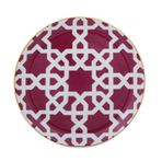 Porland Morocco DS5 6 Adet 17 cm Fuşya Düz Tabak