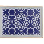 Porland Morocco Mor 18x13 cm Kahvaltı Tabağı