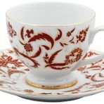 Porland Naturalist Tabaklı 170 cc 6 Adet Çay Fincanı