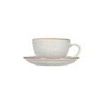 Porland New Standard Seasons Gri Tabaklı 200 cc 6 Adet Çay Fincanı