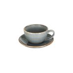 Porland New Standard Seasons Koyu Gri Tabaklı 200 cc 6 Adet Çay Fincanı