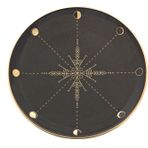 Porland Night Magic Desen4 20 cm Düz Tabak