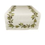 Porland Olive Pamuk 50x150 cm Runner