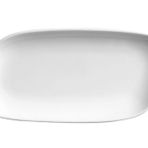 Porland Perspective Beyaz 61 cm Kayık Tabak