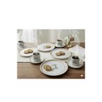 Porland Pink Flower Porselen Pasta Kahve Servis Sunum Seti 4 Kişilik ***YENİ ÜRÜN***
