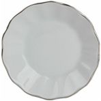 Porland Platin Yaldızlı 6 Adet Çay Tabağı