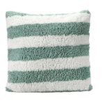 Porland Pop Stripe Mint 45x45 cm Dokuma Yastık