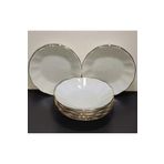 Porland PORSELEN 12 CM ALTIN YALDIZ 12'Lİ ÇAY TABAK 86909473921792