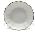 Porland Porselen 6'lı 127912 Platin Çay Tabağı