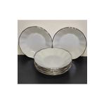 Porland Porselen 6'lı Yaldız Çay Tabak 11 Cm (6 ADET) 8697263544758
