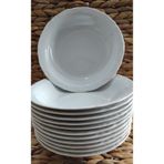 Porland Porselen Anadolu Beyazı 17 Cm 12 Adet Küçük Çukur Tabak