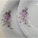 Porland Porselen Buket 12'li 17CM Çukur Yemek Tabak