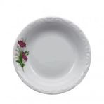 Porland Porselen Lal 20 cm Çukur Tabak