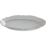 Porland Porselen Queen Altın Yaldız 24 cm Kayık Tabak