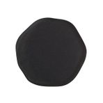 Porland Pure Seasons Siyah 21 cm 6 Adet Düz Tabak