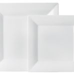 Porland Quartet Beyaz 27x27 cm Düz Tabak
