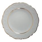 Porland Queen Altın Yaldız 16 cm Düz Tabak