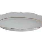 Porland Queen Altın Yaldız 24 cm 2 Adet Kayık Tabak