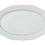 Porland Queen Platin 30 cm 6 Adet Kayık Tabak