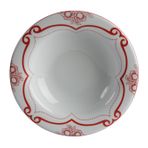 Porland Red Manoir Desen 2 25 cm Çukur Tabak