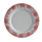 Porland Red Manoir Desen1 25 cm Düz Tabak