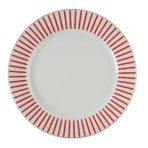 Porland Red Manoir Desen3 32 cm 6 Adet Düz Tabak
