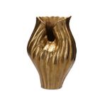 Porland Santo 29 cm Altın Vazo