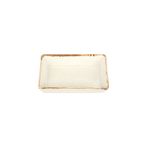 Porland Seasons Bej 8x14 cm 3 Adet Kahvaltı&Meze Tabağı