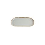 Porland Seasons Gri 30 CM Kayık Tabak