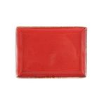 Porland Seasons Kırmızı 13x18 cm Kahvaltı Tabağı
