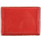 Porland Seasons Kırmızı 21x28 cm 6 Adet Kahvaltı Tabağı