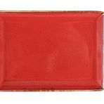 Porland Seasons Kırmızı 26x35 cm 2 Adet Kahvaltı Tabağı