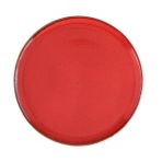 Porland Seasons Kırmızı 28 cm Düz Tabak