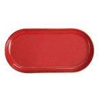 Porland Seasons Kırmızı 30 cm 6 Adet Kayık Tabak