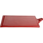 Porland Seasons Kırmızı 30x18 cm Porselen Peynir Tabağı