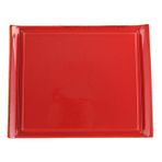 Porland Seasons Kırmızı 32 cm 6 Adet Biftek Tabağı