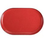 Porland Seasons Kırmızı 32 cm Porselen Kayık Tabak