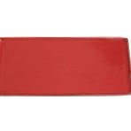 Porland Seasons Kırmızı Baton 16x35 cm 6 Adet Pasta Tabağı