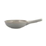Porland Seasons Koyu Gri 14 cm Saplı Sunum Kasesi