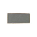 Porland Seasons Koyu Gri 35x16 cm Baton Pasta Tabağı