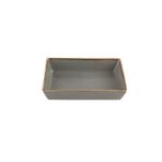 Porland Seasons Koyu Gri 8x14 cm 3 Adet Kahvaltı&Meze Tabağı