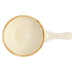 Porland Seasons Sarı 14 cm Saplı Sunum Kasesi