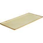 Porland Seasons Sarı 35x16 cm Porselen Baton Pasta Tabağı