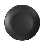 Porland Seasons Siyah 26 cm Düz Tabak