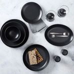 Porland Seasons Siyah 30 Parça 6 Kişilik Yemek Takımı