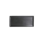 Porland Seasons Siyah 35x16 cm Porselen Baton Pasta Tabağı