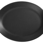 Porland Seasons Siyah 36 CM Kayık Tabak