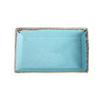 Porland Seasons Turkuaz 10x16 cm Kahvaltı ve Meze Tabağı